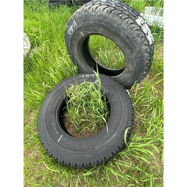 2- new 8.75 x 16.5 tires, selling together