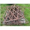 Image 1 : Approx 6 harrows & draw bar