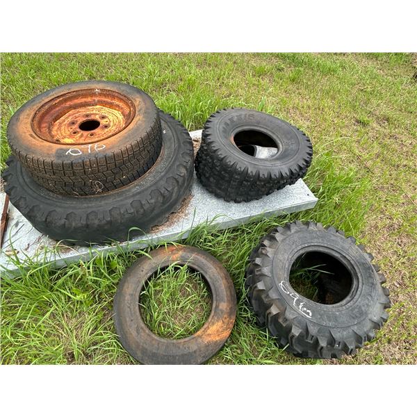 5- various tires  (in West seacan)
