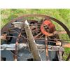 Image 3 : Old wagon wheel parts