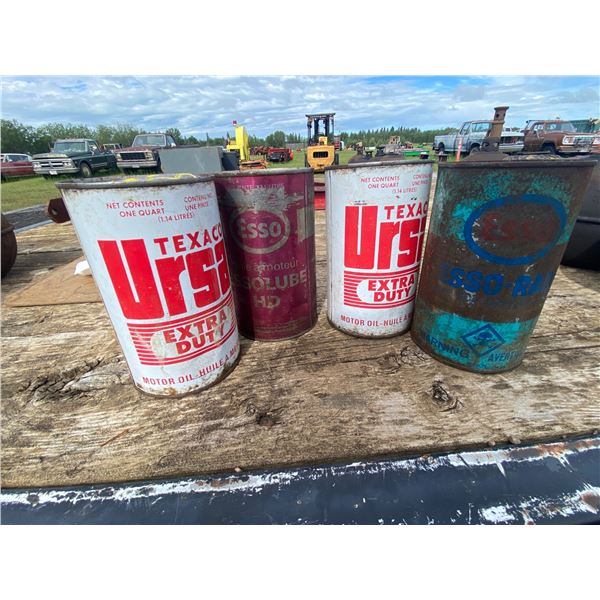 3 quarts of oil, 1 esso rad