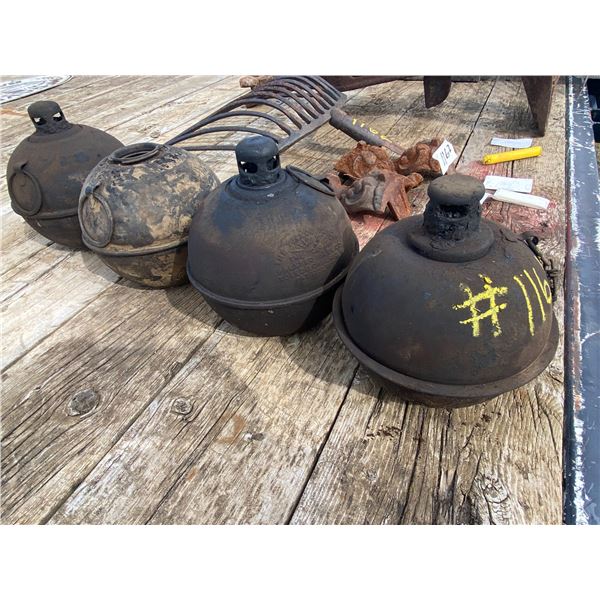 4 roadside flares, selling all together