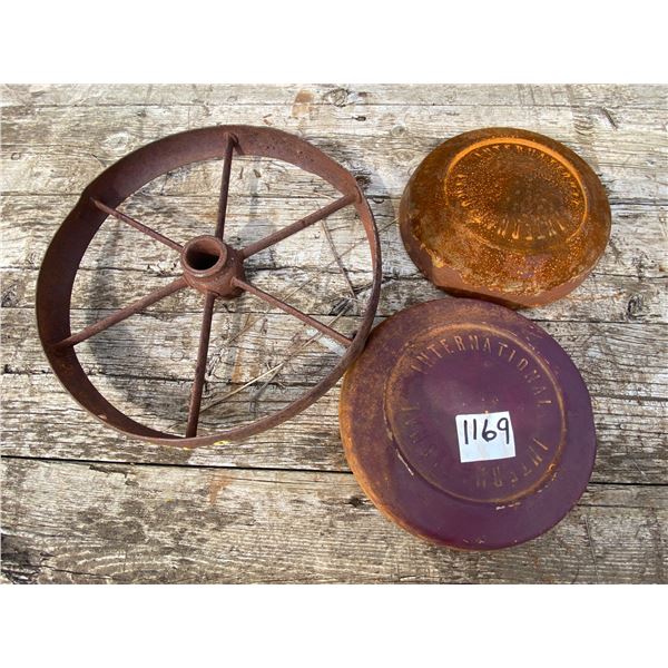 2- I.H hubcaps
