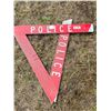 Image 1 : Police sign, 36" x 4"