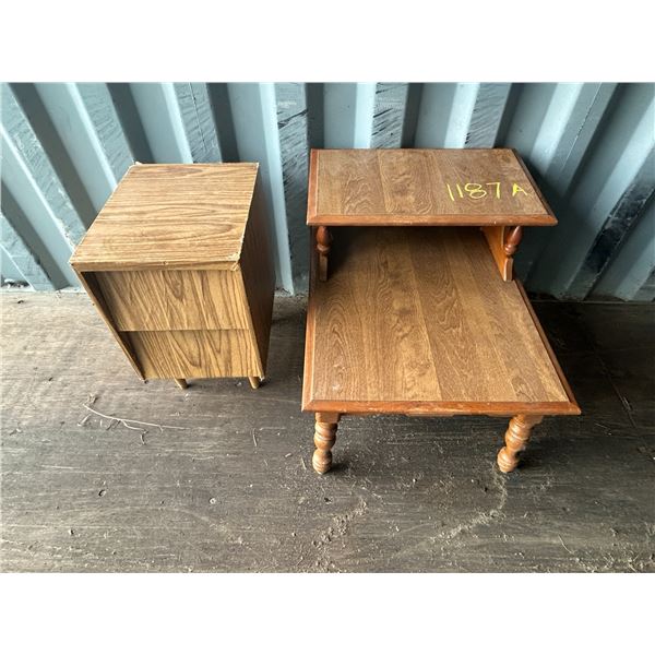 Coffee table & small stand