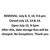 Image 1 : REMOVAL: