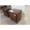 Image 2 : 2 End Tables/Night Stands – 25" x 21" x 17"