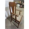 Image 7 : Antique Oak Arm Chair