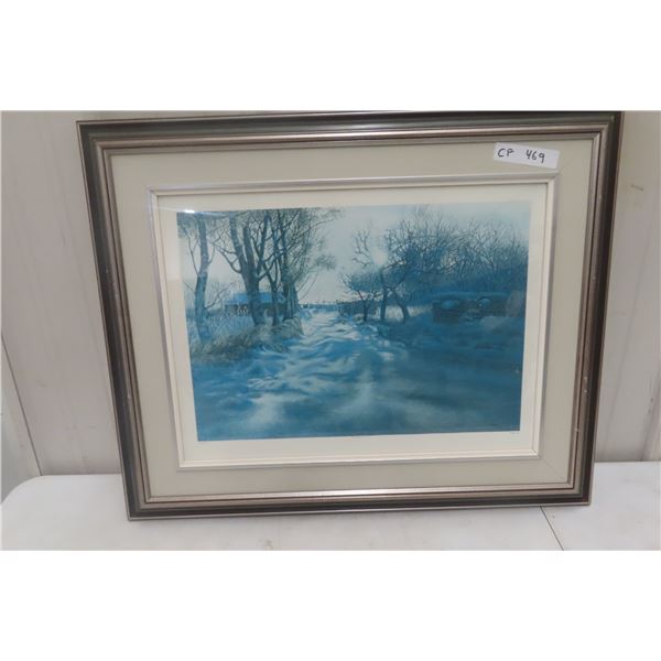 Framed Limited Edition Print by George Jenkins – 24" x 30" – Hand Signed