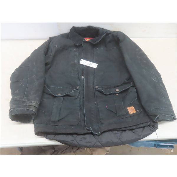 Super Tuff Denim Insulated Jacket – Size Medium