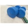 Image 3 : Dumbbells, Ankle Weights and 3 Pound Ball