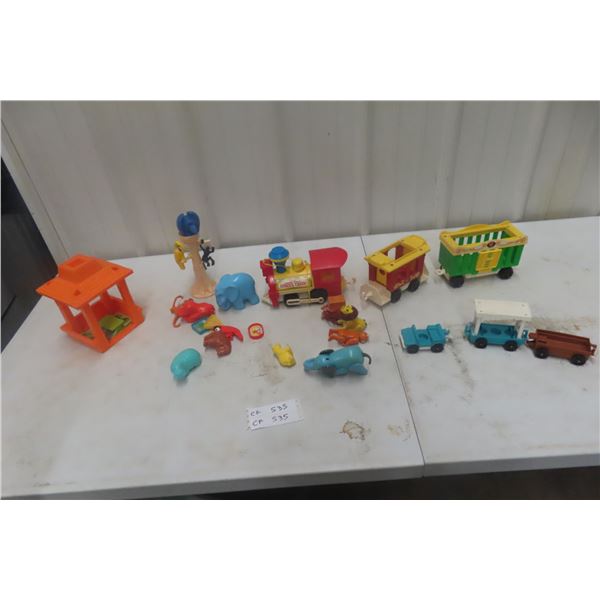Fisher-Price Village Circus Train and Zoo Set