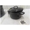 Image 4 : Canner, Enamel Pot and Basket, Appears New