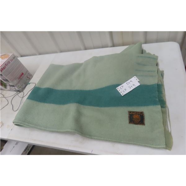 Early Witney Point Blanket, Wool with Beaver Trade Marks