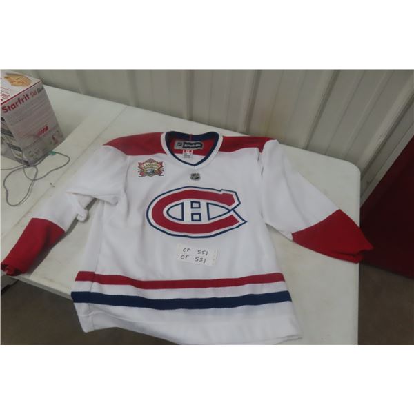 Montreal Canadiens Jersey – Adult Small – with Classic Heritage Patch