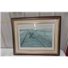 Image 1 : Framed Limited Edition Print by Geo Jenkins – 24" x 30" – Hand Signed