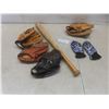 Image 1 : 3 Baseball Gloves Kids and Adult, Wood Baseball Bat and Dirt Bike Riding Gloves