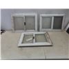 Image 1 : 3 Slider Windows with Brick Mould – 13" x 19¼"
