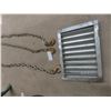 Image 1 : 2 Chains with Hooks Approx 77" & 180" Long  and Galvanized Vent – 20½" x 15"