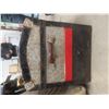 Image 2 : Antique Dome-Top Steamer Trunk with Tray – 19" x 30" x 16"