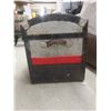 Image 3 : Antique Dome-Top Steamer Trunk with Tray – 19" x 30" x 16"
