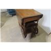 Image 2 : Oak Dropleaf Tea Cart