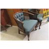 Image 4 : Rattan Accent Occasional Chairs – Qty 2