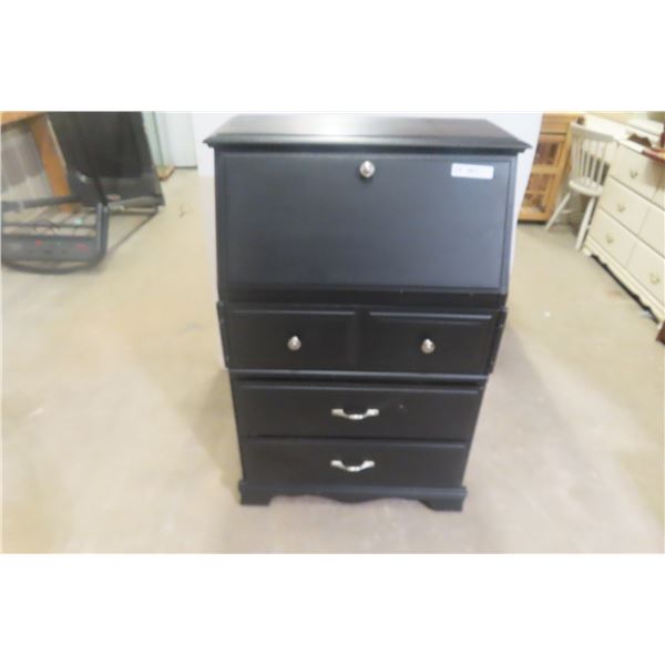 Drop-Front Writing Desk with 3 Bottom Drawers – 44" x 28½" x 16"