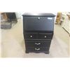 Image 1 : Drop-Front Writing Desk with 3 Bottom Drawers – 44" x 28½" x 16"
