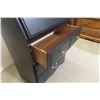 Image 5 : Drop-Front Writing Desk with 3 Bottom Drawers – 44" x 28½" x 16"