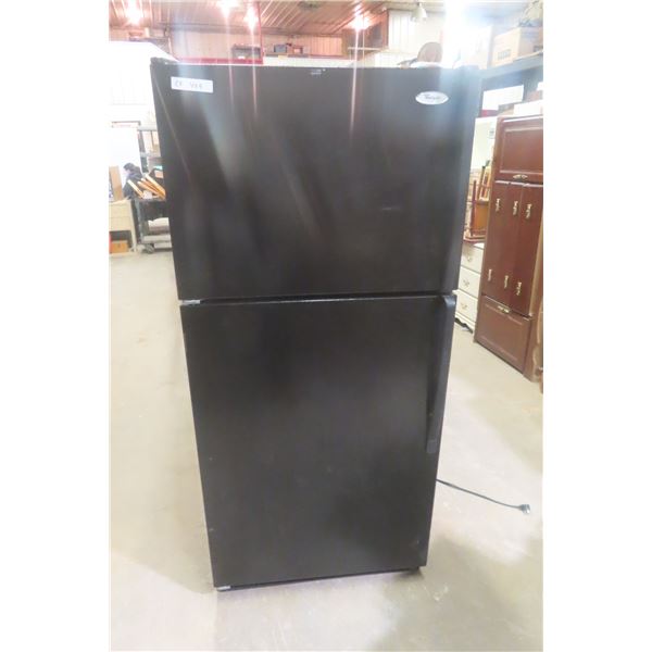 Whirlpool Fridge with Top Freezer – 65" x 29" x 30"