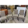 Image 1 : Modern Elegant Dining Chairs  – Qty 4