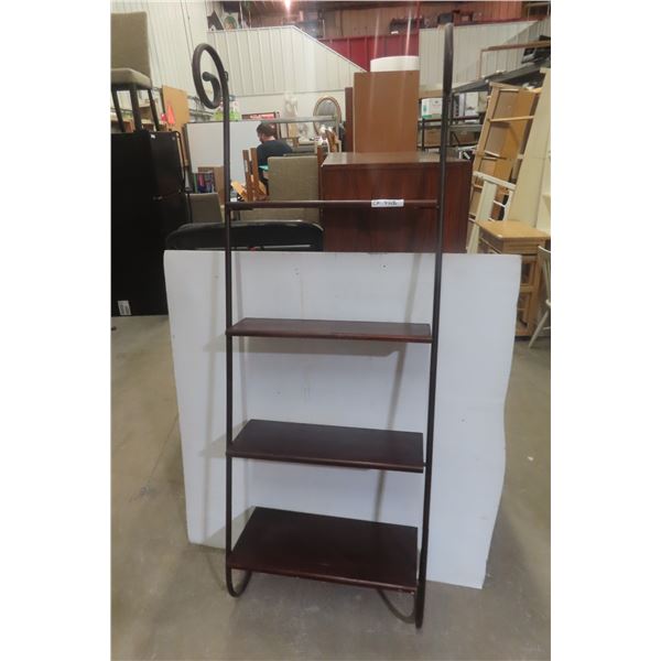 Retail-Front Wood Wall-Mount Shelving Unit – 72" x 26" x 7"