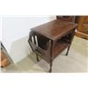 Image 2 : Antique Walnut Magazine Stand – 22" x 23" x 13"