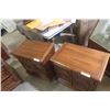 Image 11 : Bedroom Suite: Dresser 31" x 71" x 20", Dresser 58" x 39" x 20" and Night Stands 26" x 25" x 15" 