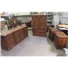 Image 1 : Bedroom Suite: Dresser 31" x 71" x 20", Dresser 58" x 39" x 20" and Night Stands 26" x 25" x 15" 