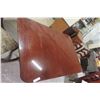 Image 4 : Pedestal Table – 30" x 54" x 38" with Two 12" Leaves and 6 Chairs – Cherry Finish