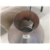 Image 3 : Portable Outdoor Metal Fireplace/Chiminea with Mesh Screen – 39" H x 25" Across