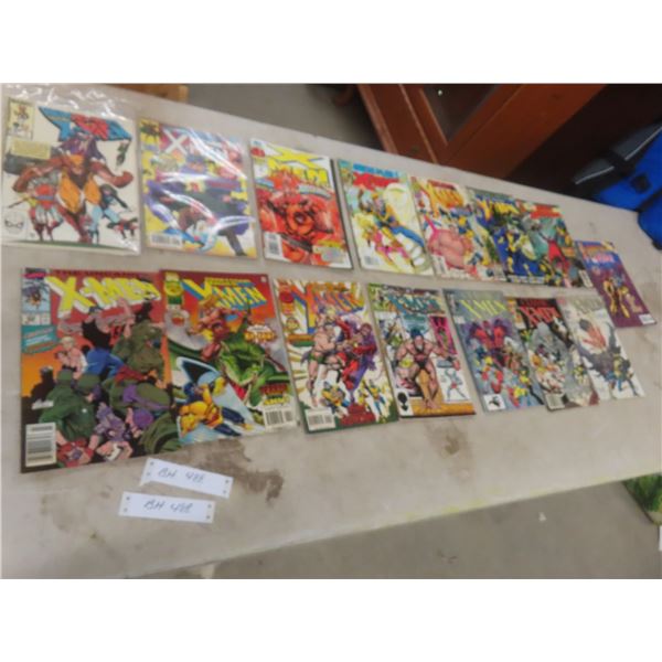 15 Marvel Comics: X-Men – Price Range 50¢ to $1.60