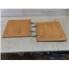 Image 4 : Oak Cabinet Doors with Hardware: Various Sizes – Largest 30" x 16½" – Corner Piece 30" x 8