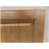 Image 6 : Oak Cabinet Doors with Hardware: Various Sizes – Largest 30" x 16½" – Corner Piece 30" x 8