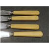 Image 6 : 1847 Rogers Brothers Daffodil Silverware – 45 Pieces,4 Harris Miller Steak Knives – & 10 Additional