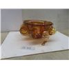 Image 1 : Carnival Glass Punch Bowl Set – 8 Pieces