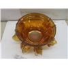 Image 2 : Carnival Glass Punch Bowl Set – 8 Pieces