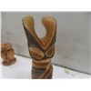 Image 12 : 4 Wood Carvings – Tallest 13"