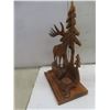 Image 4 : 4 Wood Carvings – Tallest 13"
