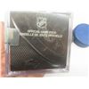 Image 4 : 10 Hockey Pucks Including Winnipeg Jets, 2 Pictures Edmonton Oilers 8" x 10" and NHL Steering Wheel 