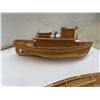 Image 2 : 2 Wood Boats, Carved Duck, Russian Nesting Doll and Decorative Ducks