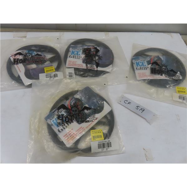 New Hot Headz No-Slip Ice Grips – Qty 4