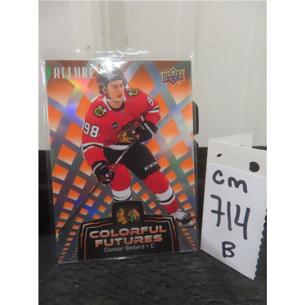 Connor Bedard Chicago Blackhawks Card